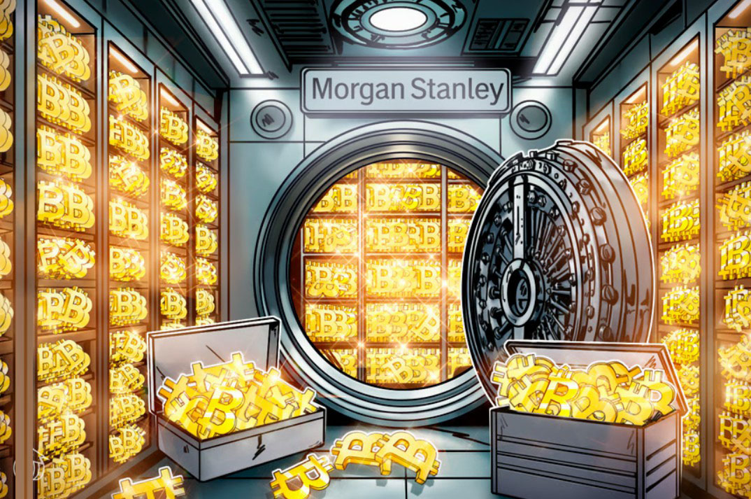 摩根士丹利选定Coinbase与纽约梅隆银行出任比特币（BTC）ETF托管方