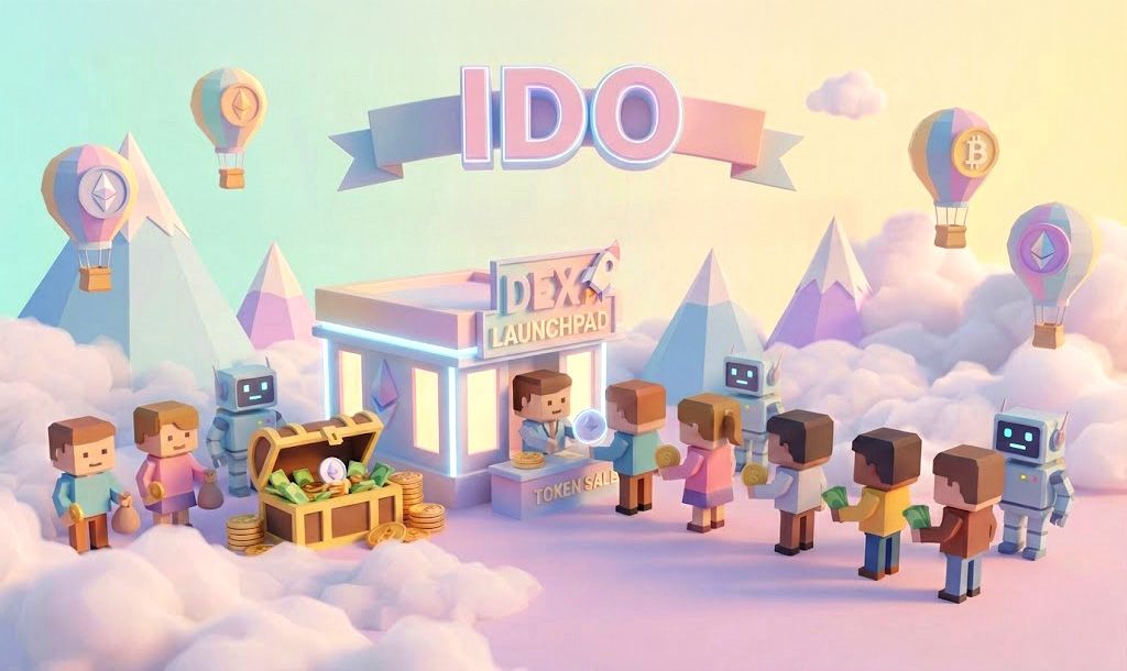 IDO是什么?工作原理、参与流程、与传统ICO和IEO的区别
