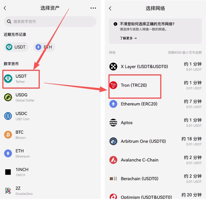 如何找到交易所里的收币地址?_图2