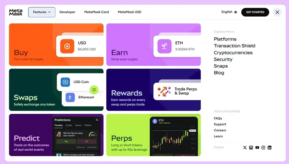 MetaMask与Phantom对比分析：网络支持、手续费及移动应用